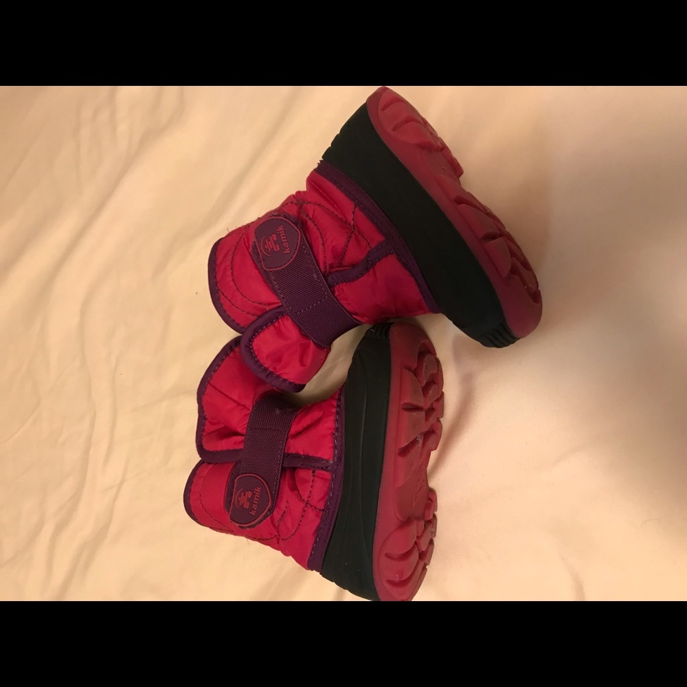 Pink Kamik Boots